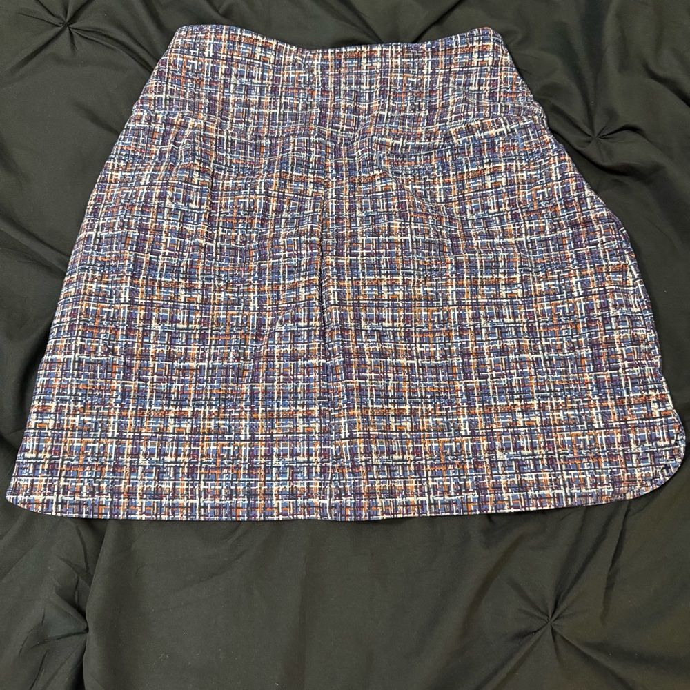 Women’s Van Hagen Stylish Multicolor Tweed Skirt